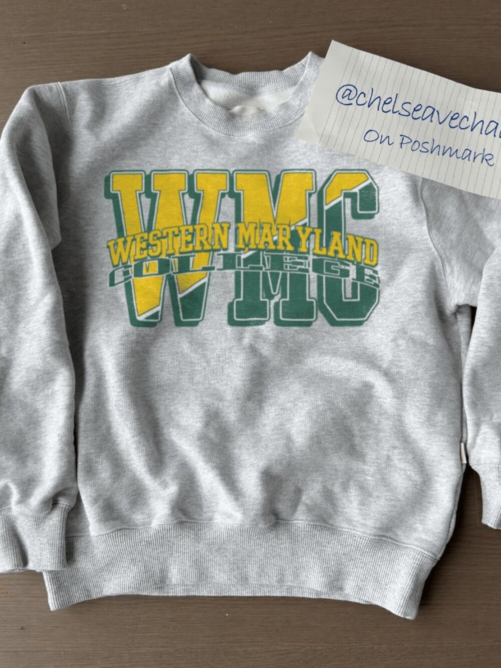 Vintage Western Maryland College Collection Sweatshirt, McDaniel College Shirt
